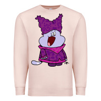 Pale Pink chowder Premium Sweatshirt - linhVisuals