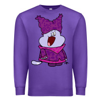 Purple chowder Premium Sweatshirt - linhVisuals