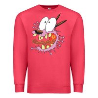 Cardinal courage the cowardly dog Premium Sweatshirt - linhVisuals