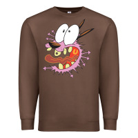 Chestnut courage the cowardly dog Premium Sweatshirt - linhVisuals