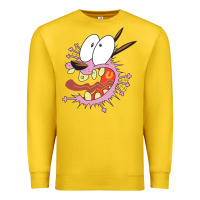 Lemon courage the cowardly dog Premium Sweatshirt - linhVisuals