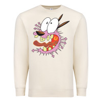 Sandshell courage the cowardly dog Premium Sweatshirt - linhVisuals