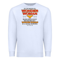 White wonder  woman Premium Sweatshirt - linhVisuals