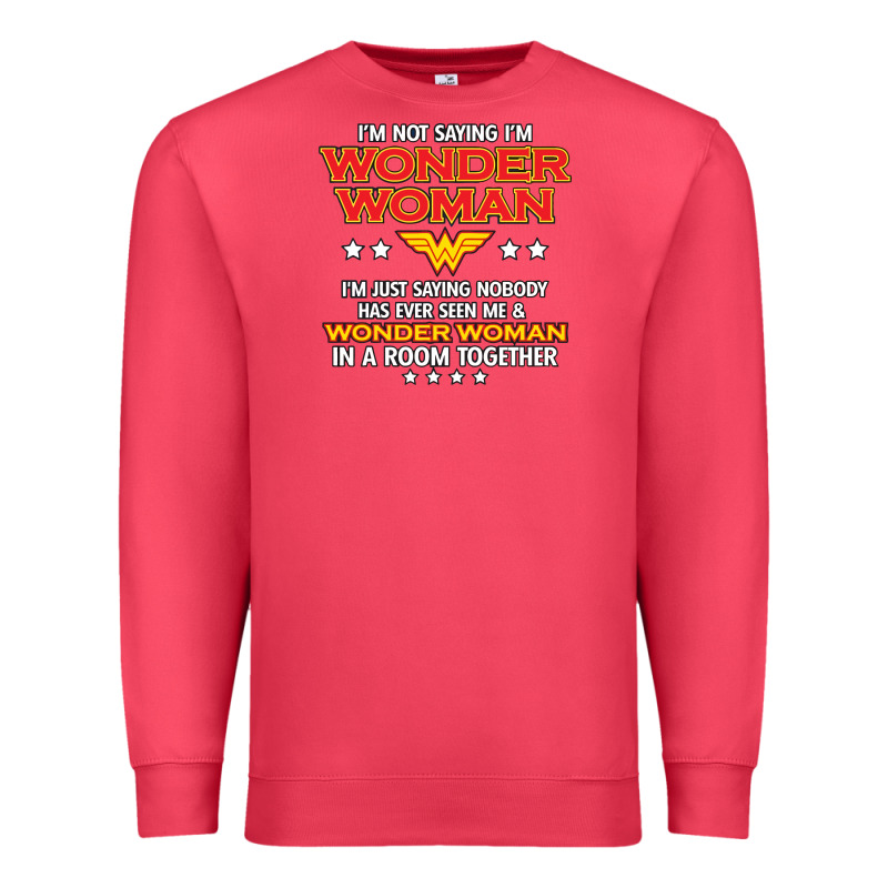 Wonder  Woman Premium Sweatshirt by linhVisuals | Teevron
