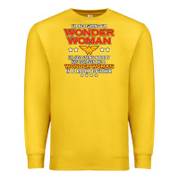 Lemon wonder  woman Premium Sweatshirt - linhVisuals
