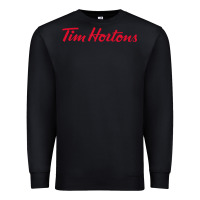 Black Tim Hortons Premium Sweatshirt - linhVisuals