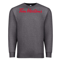Charcoal Heather Tim Hortons Premium Sweatshirt - linhVisuals