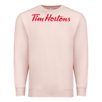 Pale Pink Tim Hortons Premium Sweatshirt - linhVisuals