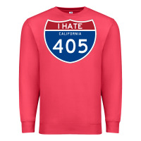 Cardinal los angeles california interstate 405 (i 405) sweatshirt Premium Sweatshirt - linhVisuals
