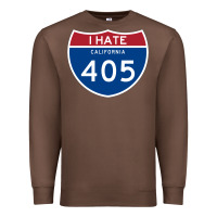Chestnut los angeles california interstate 405 (i 405) sweatshirt Premium Sweatshirt - linhVisuals