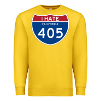 Lemon los angeles california interstate 405 (i 405) sweatshirt Premium Sweatshirt - linhVisuals