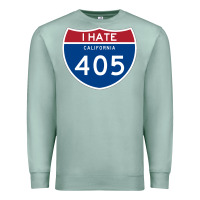 Seafoam los angeles california interstate 405 (i 405) sweatshirt Premium Sweatshirt - linhVisuals