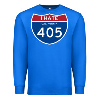 True Royal los angeles california interstate 405 (i 405) sweatshirt Premium Sweatshirt - linhVisuals