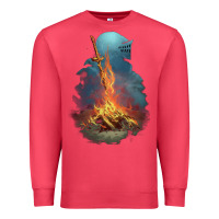 Cardinal Souls Bonfire Premium Sweatshirt - linhVisuals
