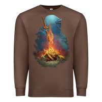 Chestnut Souls Bonfire Premium Sweatshirt - linhVisuals