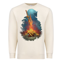 Sandshell Souls Bonfire Premium Sweatshirt - linhVisuals
