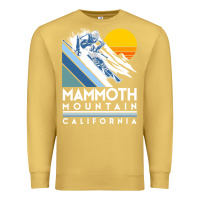 Antique Gold mammoth mountain california retro ski sweatshirt Premium Sweatshirt - linhVisuals