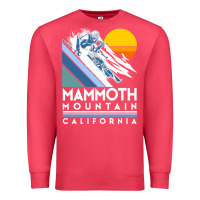 Cardinal mammoth mountain california retro ski sweatshirt Premium Sweatshirt - linhVisuals