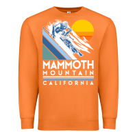Carrot mammoth mountain california retro ski sweatshirt Premium Sweatshirt - linhVisuals