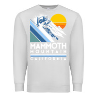 Dove Grey mammoth mountain california retro ski sweatshirt Premium Sweatshirt - linhVisuals