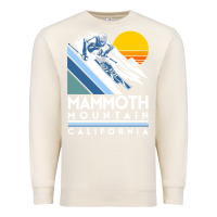 Sandshell mammoth mountain california retro ski sweatshirt Premium Sweatshirt - linhVisuals