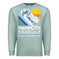 Seafoam mammoth mountain california retro ski sweatshirt Premium Sweatshirt - linhVisuals