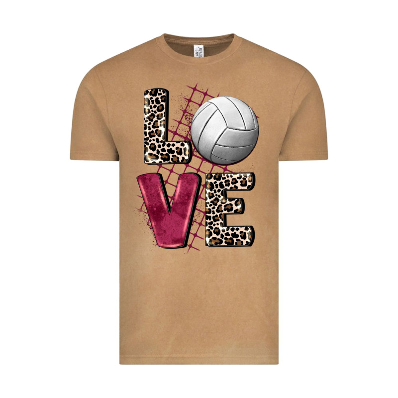 Love Volleyball Vintage Tee by FaDigitalArtStudio | Teevron