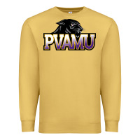 Antique Gold Prairie View A&M Panthers And Lady Panthers Rectangle Patch Premium Sweatshirt - linhVisuals
