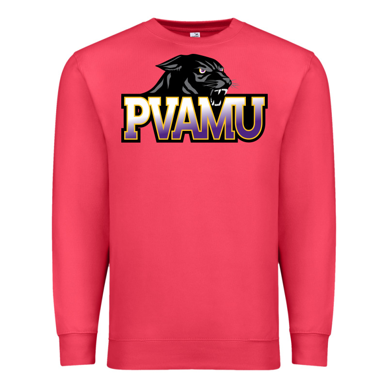 Prairie View A&m Panthers And Lady Panthers Rectangle Patch Premium Sweatshirt by linhVisuals | Teevron