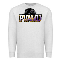 Oatmeal Heather Prairie View A&M Panthers And Lady Panthers Rectangle Patch Premium Sweatshirt - linhVisuals