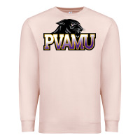Pale Pink Prairie View A&M Panthers And Lady Panthers Rectangle Patch Premium Sweatshirt - linhVisuals