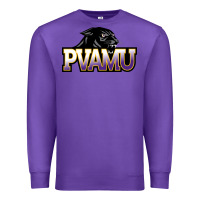 Purple Prairie View A&M Panthers And Lady Panthers Rectangle Patch Premium Sweatshirt - linhVisuals