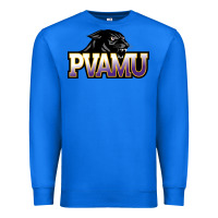 True Royal Prairie View A&M Panthers And Lady Panthers Rectangle Patch Premium Sweatshirt - linhVisuals
