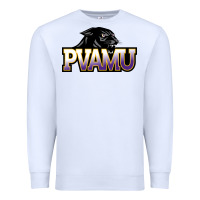 White Prairie View A&M Panthers And Lady Panthers Rectangle Patch Premium Sweatshirt - linhVisuals