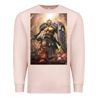 Pale Pink Warhammer Characters Premium Sweatshirt - linhVisuals