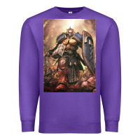 Purple Warhammer Characters Premium Sweatshirt - linhVisuals
