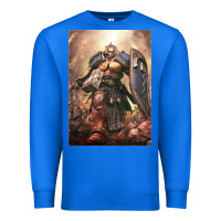 True Royal Warhammer Characters Premium Sweatshirt - linhVisuals