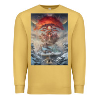 Antique Gold The Painted World Premium Sweatshirt - linhVisuals