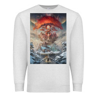 Oatmeal Heather The Painted World Premium Sweatshirt - linhVisuals
