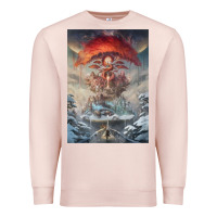 Pale Pink The Painted World Premium Sweatshirt - linhVisuals