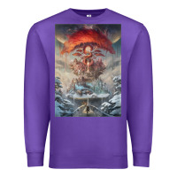 Purple The Painted World Premium Sweatshirt - linhVisuals