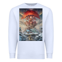 White The Painted World Premium Sweatshirt - linhVisuals