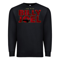 Black the hits billy - joel the best pianist Premium Sweatshirt - linhVisuals