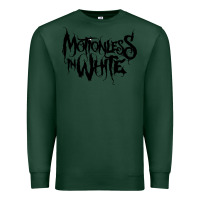 Sports Green Motionless In White Premium Sweatshirt - linhVisuals