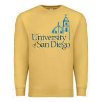 Antique Gold The university of san diego Premium Sweatshirt - linhVisuals