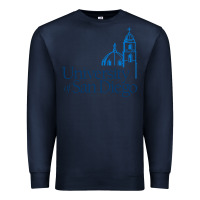 Navy The university of san diego Premium Sweatshirt - linhVisuals