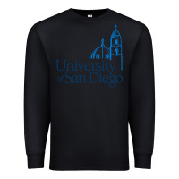 Black The university of san diego Premium Sweatshirt - linhVisuals