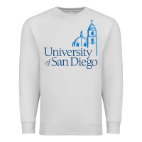 Dove Grey The university of san diego Premium Sweatshirt - linhVisuals
