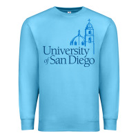 Ocean Blue The university of san diego Premium Sweatshirt - linhVisuals
