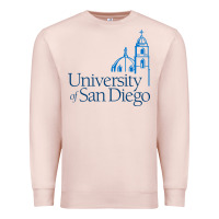 Pale Pink The university of san diego Premium Sweatshirt - linhVisuals